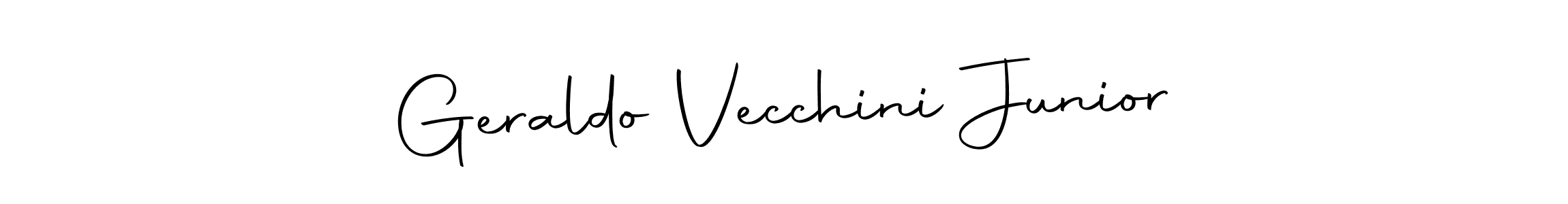 How to make Geraldo Vecchini Junior signature? Autography-DOLnW is a professional autograph style. Create handwritten signature for Geraldo Vecchini Junior name. Geraldo Vecchini Junior signature style 10 images and pictures png