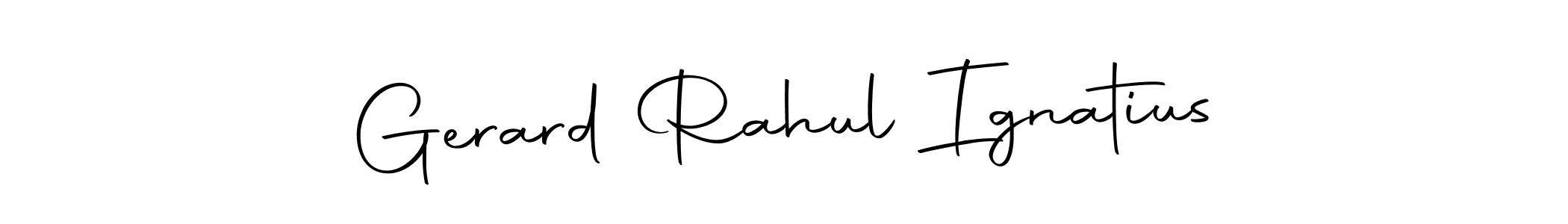 Use a signature maker to create a handwritten signature online. With this signature software, you can design (Autography-DOLnW) your own signature for name Gerard Rahul Ignatius. Gerard Rahul Ignatius signature style 10 images and pictures png