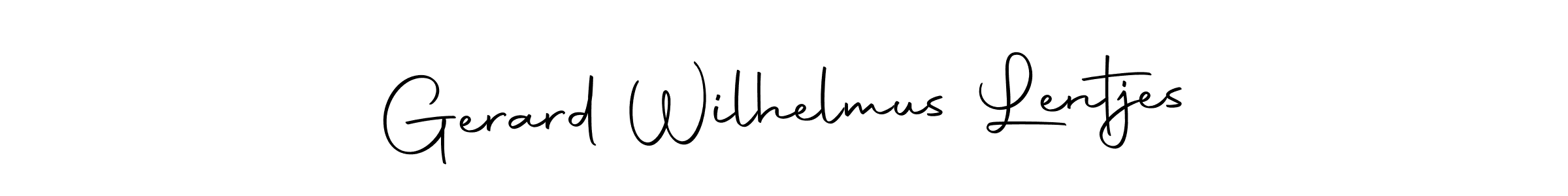 Once you've used our free online signature maker to create your best signature Autography-DOLnW style, it's time to enjoy all of the benefits that Gerard Wilhelmus Lentjes name signing documents. Gerard Wilhelmus Lentjes signature style 10 images and pictures png