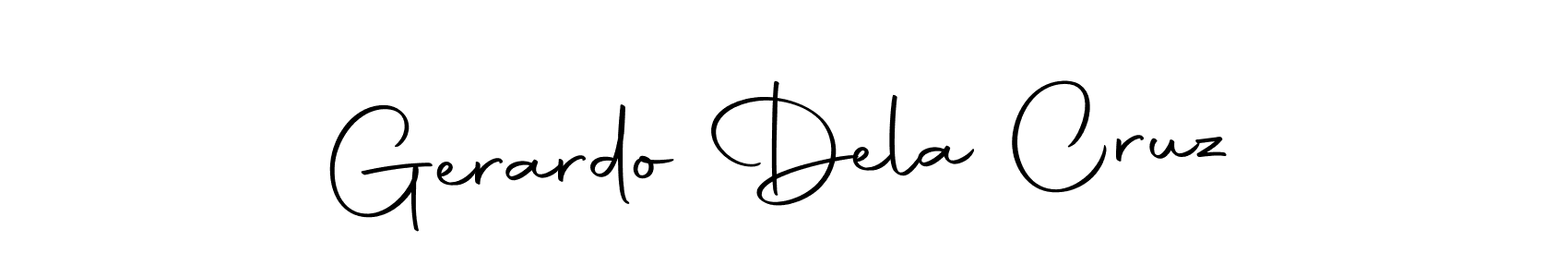 Create a beautiful signature design for name Gerardo Dela Cruz. With this signature (Autography-DOLnW) fonts, you can make a handwritten signature for free. Gerardo Dela Cruz signature style 10 images and pictures png