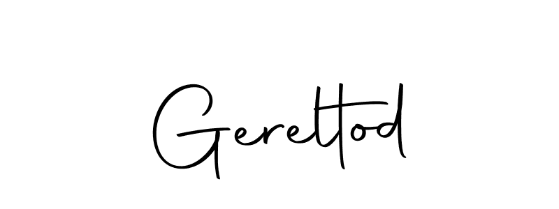 The best way (Autography-DOLnW) to make a short signature is to pick only two or three words in your name. The name Gereltod include a total of six letters. For converting this name. Gereltod signature style 10 images and pictures png