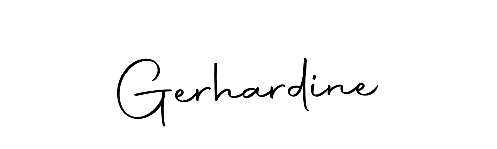 Once you've used our free online signature maker to create your best signature Autography-DOLnW style, it's time to enjoy all of the benefits that Gerhardine name signing documents. Gerhardine signature style 10 images and pictures png