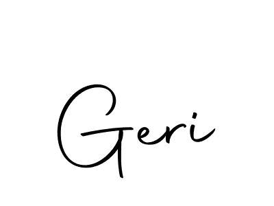 How to make Geri name signature. Use Autography-DOLnW style for creating short signs online. This is the latest handwritten sign. Geri signature style 10 images and pictures png