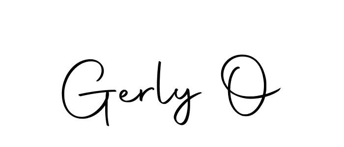 Also we have Gerly O name is the best signature style. Create professional handwritten signature collection using Autography-DOLnW autograph style. Gerly O signature style 10 images and pictures png