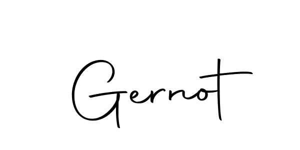 Autography-DOLnW is a professional signature style that is perfect for those who want to add a touch of class to their signature. It is also a great choice for those who want to make their signature more unique. Get Gernot name to fancy signature for free. Gernot signature style 10 images and pictures png