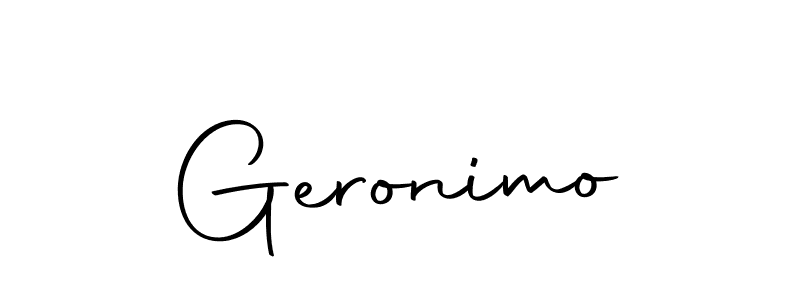 Geronimo stylish signature style. Best Handwritten Sign (Autography-DOLnW) for my name. Handwritten Signature Collection Ideas for my name Geronimo. Geronimo signature style 10 images and pictures png