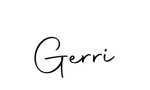 Also we have Gerri name is the best signature style. Create professional handwritten signature collection using Autography-DOLnW autograph style. Gerri signature style 10 images and pictures png