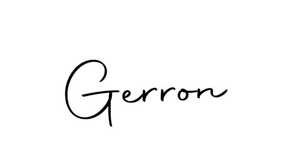 Also we have Gerron name is the best signature style. Create professional handwritten signature collection using Autography-DOLnW autograph style. Gerron signature style 10 images and pictures png
