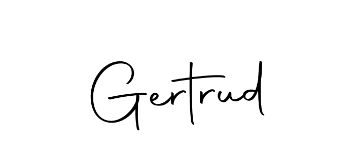 Similarly Autography-DOLnW is the best handwritten signature design. Signature creator online .You can use it as an online autograph creator for name Gertrud. Gertrud signature style 10 images and pictures png