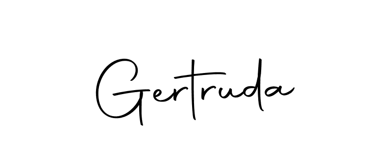 Here are the top 10 professional signature styles for the name Gertruda. These are the best autograph styles you can use for your name. Gertruda signature style 10 images and pictures png
