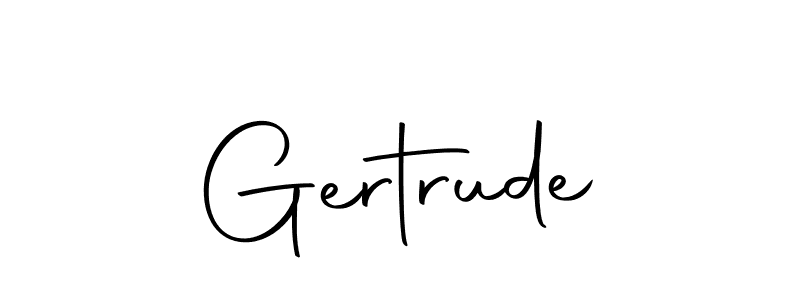 Also we have Gertrude name is the best signature style. Create professional handwritten signature collection using Autography-DOLnW autograph style. Gertrude signature style 10 images and pictures png