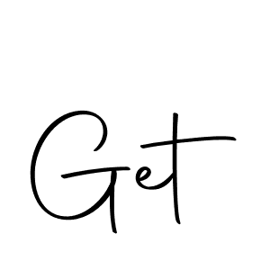 Make a beautiful signature design for name Get. With this signature (Autography-DOLnW) style, you can create a handwritten signature for free. Get signature style 10 images and pictures png