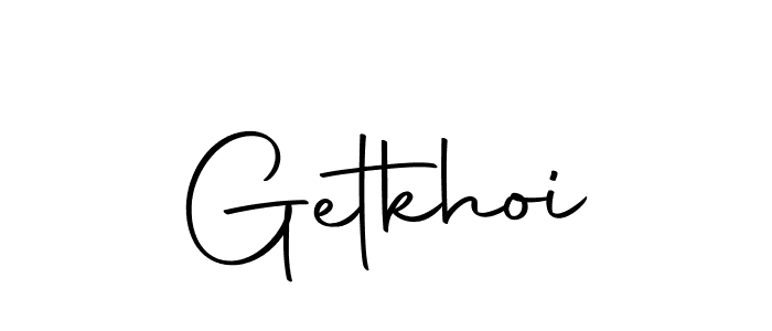 You can use this online signature creator to create a handwritten signature for the name Getkhoi. This is the best online autograph maker. Getkhoi signature style 10 images and pictures png