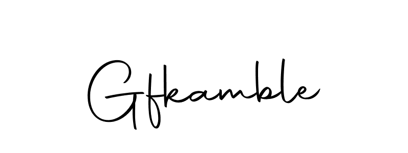 The best way (Autography-DOLnW) to make a short signature is to pick only two or three words in your name. The name Gfkamble include a total of six letters. For converting this name. Gfkamble signature style 10 images and pictures png