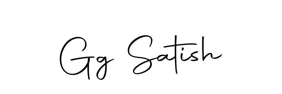 This is the best signature style for the Gg Satish name. Also you like these signature font (Autography-DOLnW). Mix name signature. Gg Satish signature style 10 images and pictures png