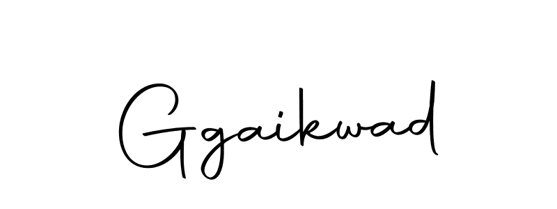 Create a beautiful signature design for name Ggaikwad. With this signature (Autography-DOLnW) fonts, you can make a handwritten signature for free. Ggaikwad signature style 10 images and pictures png