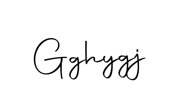 Create a beautiful signature design for name Gghygj. With this signature (Autography-DOLnW) fonts, you can make a handwritten signature for free. Gghygj signature style 10 images and pictures png