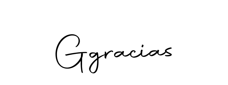 Create a beautiful signature design for name Ggracias. With this signature (Autography-DOLnW) fonts, you can make a handwritten signature for free. Ggracias signature style 10 images and pictures png