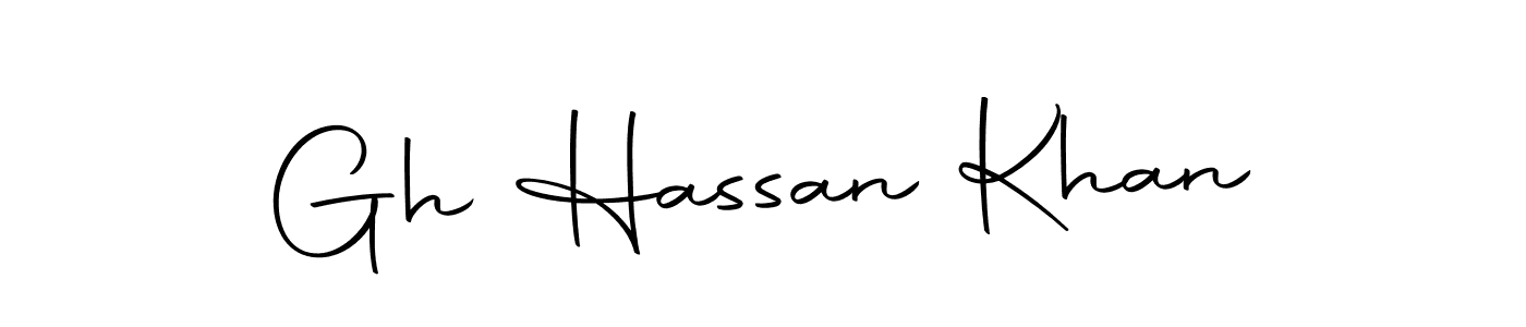 The best way (Autography-DOLnW) to make a short signature is to pick only two or three words in your name. The name Gh Hassan Khan include a total of six letters. For converting this name. Gh Hassan Khan signature style 10 images and pictures png