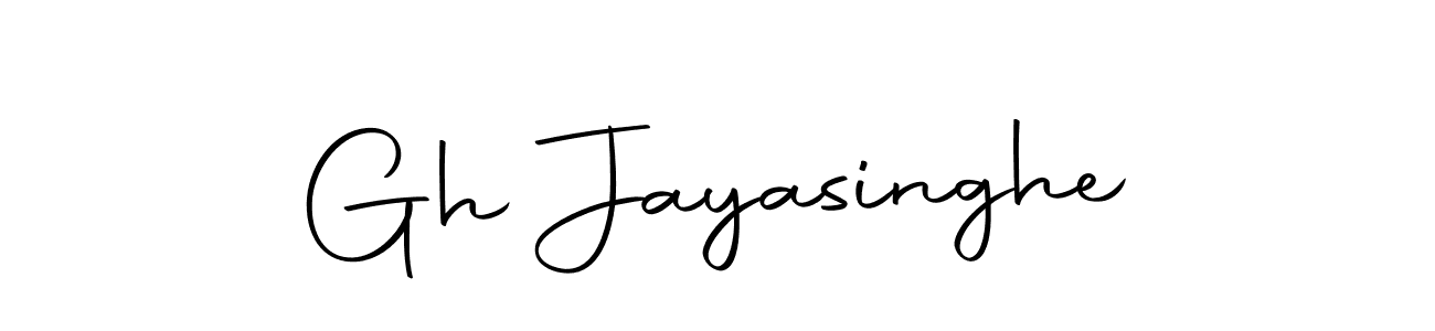 It looks lik you need a new signature style for name Gh Jayasinghe. Design unique handwritten (Autography-DOLnW) signature with our free signature maker in just a few clicks. Gh Jayasinghe signature style 10 images and pictures png