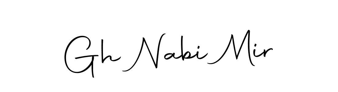 Autography-DOLnW is a professional signature style that is perfect for those who want to add a touch of class to their signature. It is also a great choice for those who want to make their signature more unique. Get Gh Nabi Mir name to fancy signature for free. Gh Nabi Mir signature style 10 images and pictures png