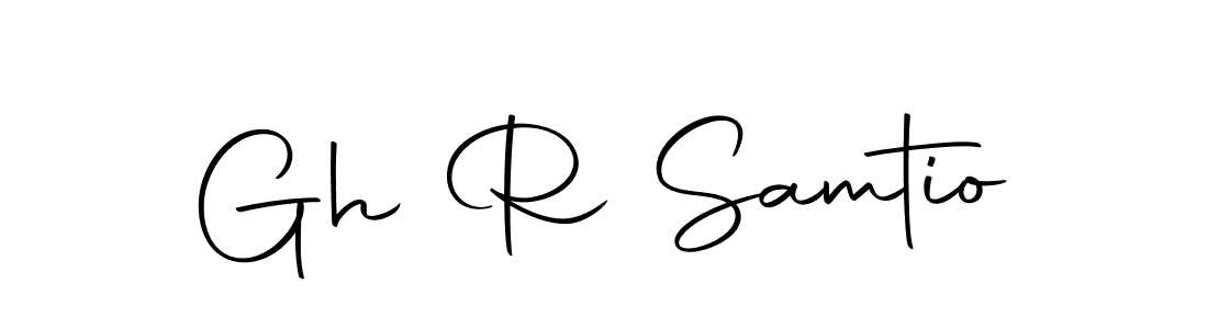 Gh R Samtio stylish signature style. Best Handwritten Sign (Autography-DOLnW) for my name. Handwritten Signature Collection Ideas for my name Gh R Samtio. Gh R Samtio signature style 10 images and pictures png