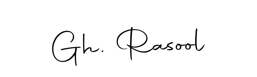 It looks lik you need a new signature style for name Gh. Rasool. Design unique handwritten (Autography-DOLnW) signature with our free signature maker in just a few clicks. Gh. Rasool signature style 10 images and pictures png