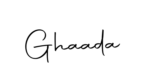 You should practise on your own different ways (Autography-DOLnW) to write your name (Ghaada) in signature. don't let someone else do it for you. Ghaada signature style 10 images and pictures png