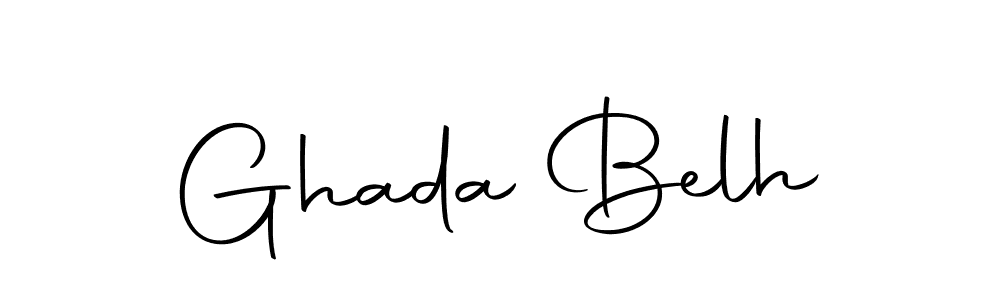 You should practise on your own different ways (Autography-DOLnW) to write your name (Ghada Belh) in signature. don't let someone else do it for you. Ghada Belh signature style 10 images and pictures png