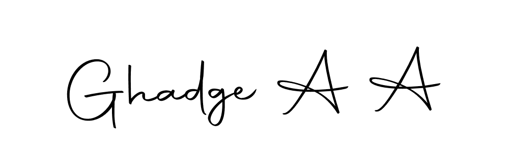 Autography-DOLnW is a professional signature style that is perfect for those who want to add a touch of class to their signature. It is also a great choice for those who want to make their signature more unique. Get Ghadge A A name to fancy signature for free. Ghadge A A signature style 10 images and pictures png