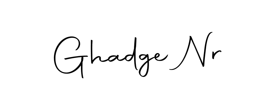 Use a signature maker to create a handwritten signature online. With this signature software, you can design (Autography-DOLnW) your own signature for name Ghadge Nr. Ghadge Nr signature style 10 images and pictures png