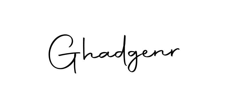 Ghadgenr stylish signature style. Best Handwritten Sign (Autography-DOLnW) for my name. Handwritten Signature Collection Ideas for my name Ghadgenr. Ghadgenr signature style 10 images and pictures png