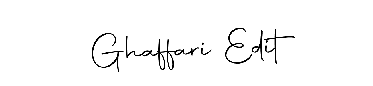 Autography-DOLnW is a professional signature style that is perfect for those who want to add a touch of class to their signature. It is also a great choice for those who want to make their signature more unique. Get Ghaffari Edit name to fancy signature for free. Ghaffari Edit signature style 10 images and pictures png