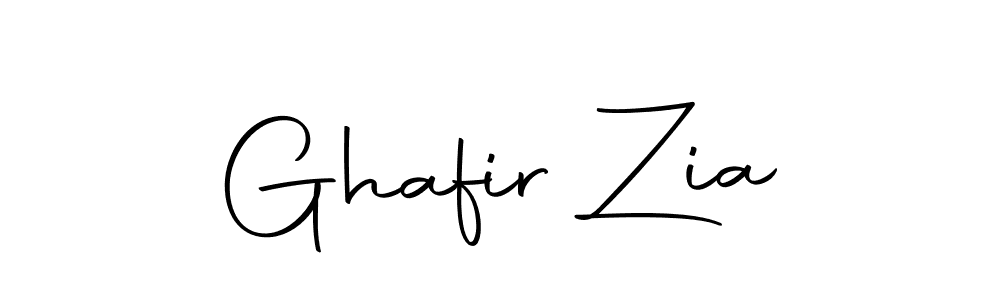Also we have Ghafir Zia name is the best signature style. Create professional handwritten signature collection using Autography-DOLnW autograph style. Ghafir Zia signature style 10 images and pictures png