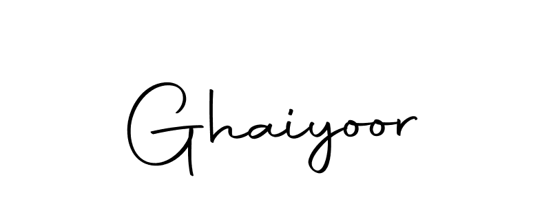 Similarly Autography-DOLnW is the best handwritten signature design. Signature creator online .You can use it as an online autograph creator for name Ghaiyoor. Ghaiyoor signature style 10 images and pictures png