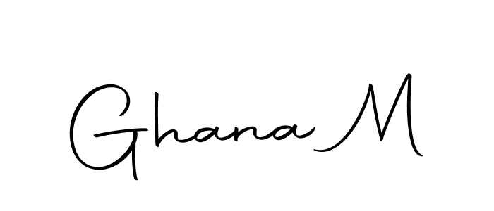 Use a signature maker to create a handwritten signature online. With this signature software, you can design (Autography-DOLnW) your own signature for name Ghana M. Ghana M signature style 10 images and pictures png