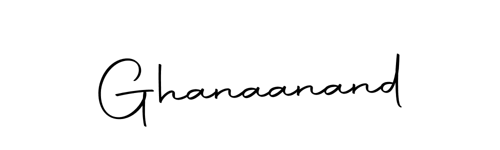 The best way (Autography-DOLnW) to make a short signature is to pick only two or three words in your name. The name Ghanaanand include a total of six letters. For converting this name. Ghanaanand signature style 10 images and pictures png