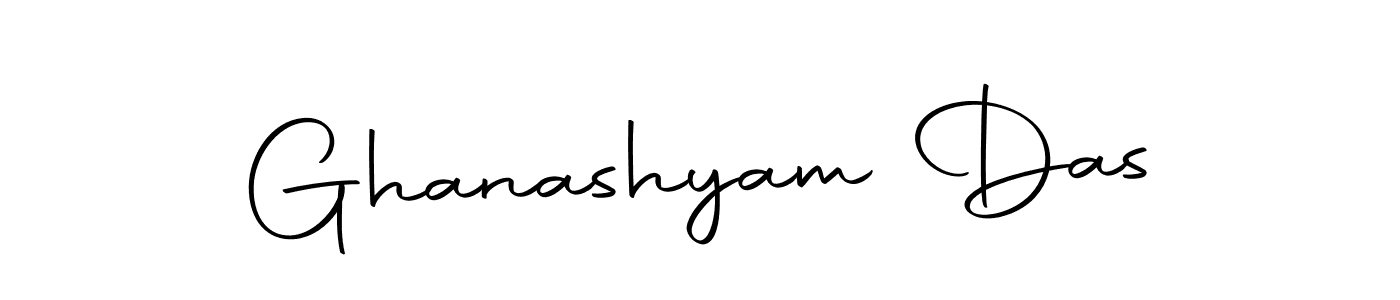 Create a beautiful signature design for name Ghanashyam Das. With this signature (Autography-DOLnW) fonts, you can make a handwritten signature for free. Ghanashyam Das signature style 10 images and pictures png