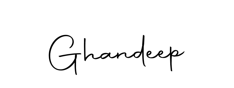 Create a beautiful signature design for name Ghandeep. With this signature (Autography-DOLnW) fonts, you can make a handwritten signature for free. Ghandeep signature style 10 images and pictures png