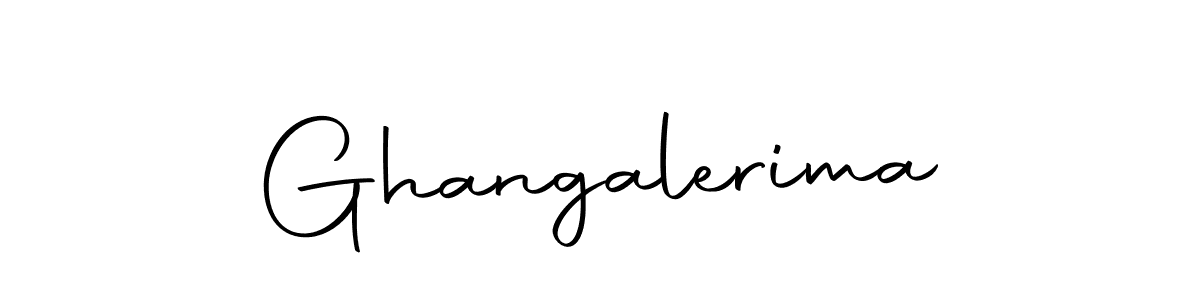 Create a beautiful signature design for name Ghangalerima. With this signature (Autography-DOLnW) fonts, you can make a handwritten signature for free. Ghangalerima signature style 10 images and pictures png