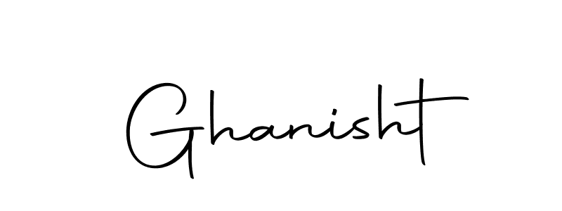 Ghanisht stylish signature style. Best Handwritten Sign (Autography-DOLnW) for my name. Handwritten Signature Collection Ideas for my name Ghanisht. Ghanisht signature style 10 images and pictures png