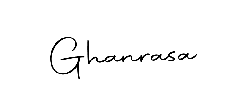 Create a beautiful signature design for name Ghanrasa. With this signature (Autography-DOLnW) fonts, you can make a handwritten signature for free. Ghanrasa signature style 10 images and pictures png