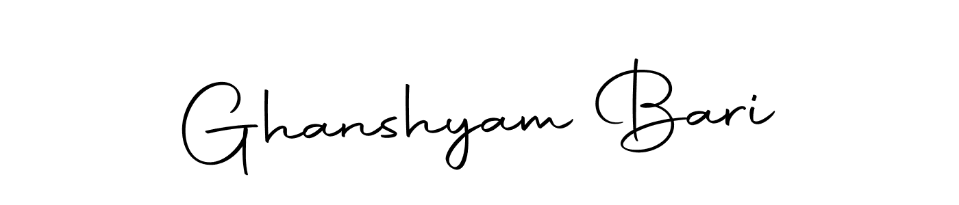 You should practise on your own different ways (Autography-DOLnW) to write your name (Ghanshyam Bari) in signature. don't let someone else do it for you. Ghanshyam Bari signature style 10 images and pictures png