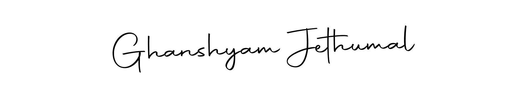 Also You can easily find your signature by using the search form. We will create Ghanshyam Jethumal name handwritten signature images for you free of cost using Autography-DOLnW sign style. Ghanshyam Jethumal signature style 10 images and pictures png