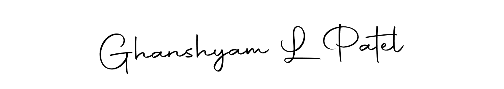 How to Draw Ghanshyam L Patel signature style? Autography-DOLnW is a latest design signature styles for name Ghanshyam L Patel. Ghanshyam L Patel signature style 10 images and pictures png