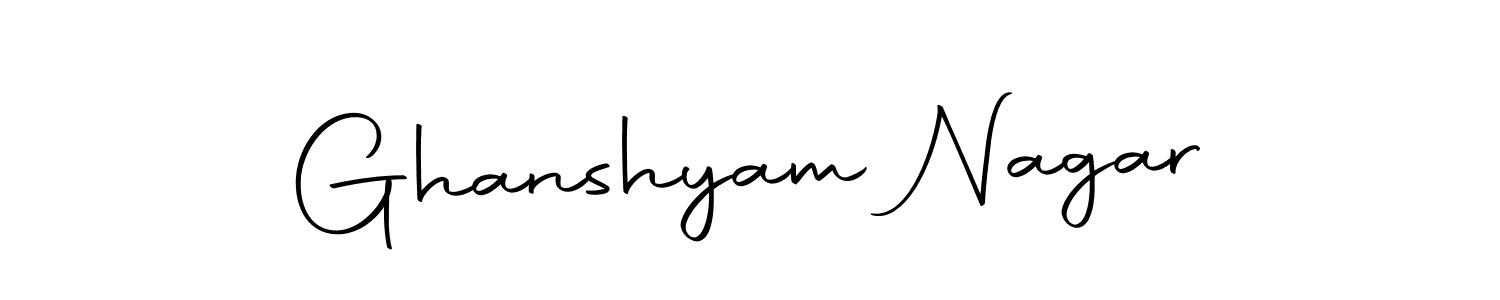 You can use this online signature creator to create a handwritten signature for the name Ghanshyam Nagar. This is the best online autograph maker. Ghanshyam Nagar signature style 10 images and pictures png