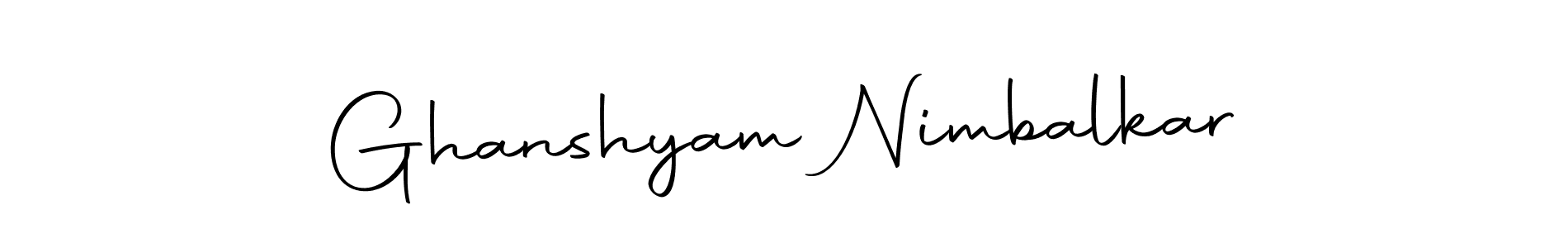 How to make Ghanshyam Nimbalkar signature? Autography-DOLnW is a professional autograph style. Create handwritten signature for Ghanshyam Nimbalkar name. Ghanshyam Nimbalkar signature style 10 images and pictures png