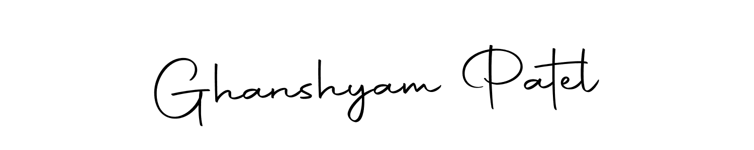 Also we have Ghanshyam Patel name is the best signature style. Create professional handwritten signature collection using Autography-DOLnW autograph style. Ghanshyam Patel signature style 10 images and pictures png