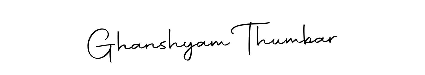 Here are the top 10 professional signature styles for the name Ghanshyam Thumbar. These are the best autograph styles you can use for your name. Ghanshyam Thumbar signature style 10 images and pictures png