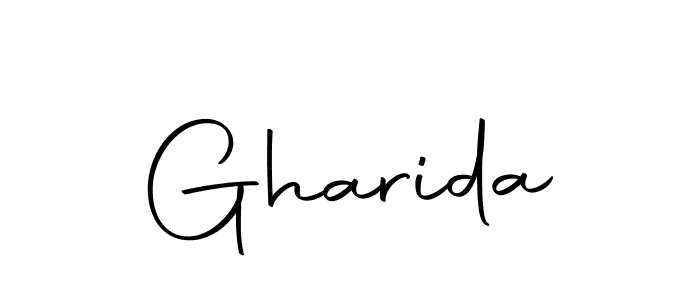 Similarly Autography-DOLnW is the best handwritten signature design. Signature creator online .You can use it as an online autograph creator for name Gharida. Gharida signature style 10 images and pictures png